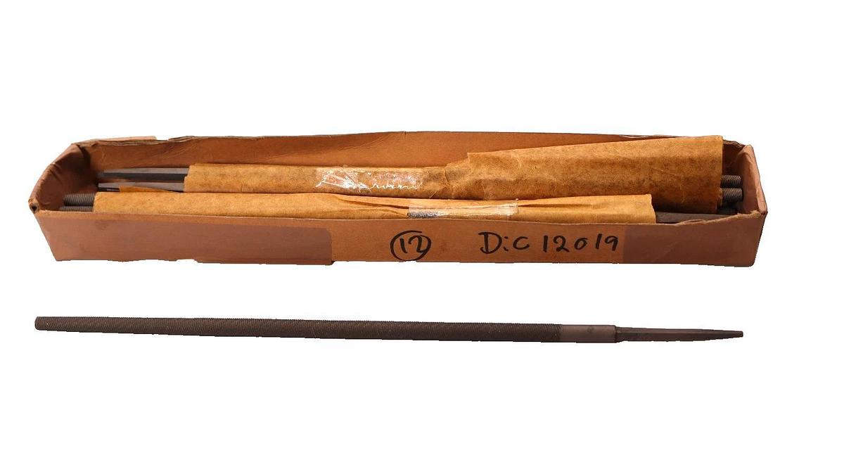 10" Bastard File Round 250mm DIC12019 (New - Box of 12)