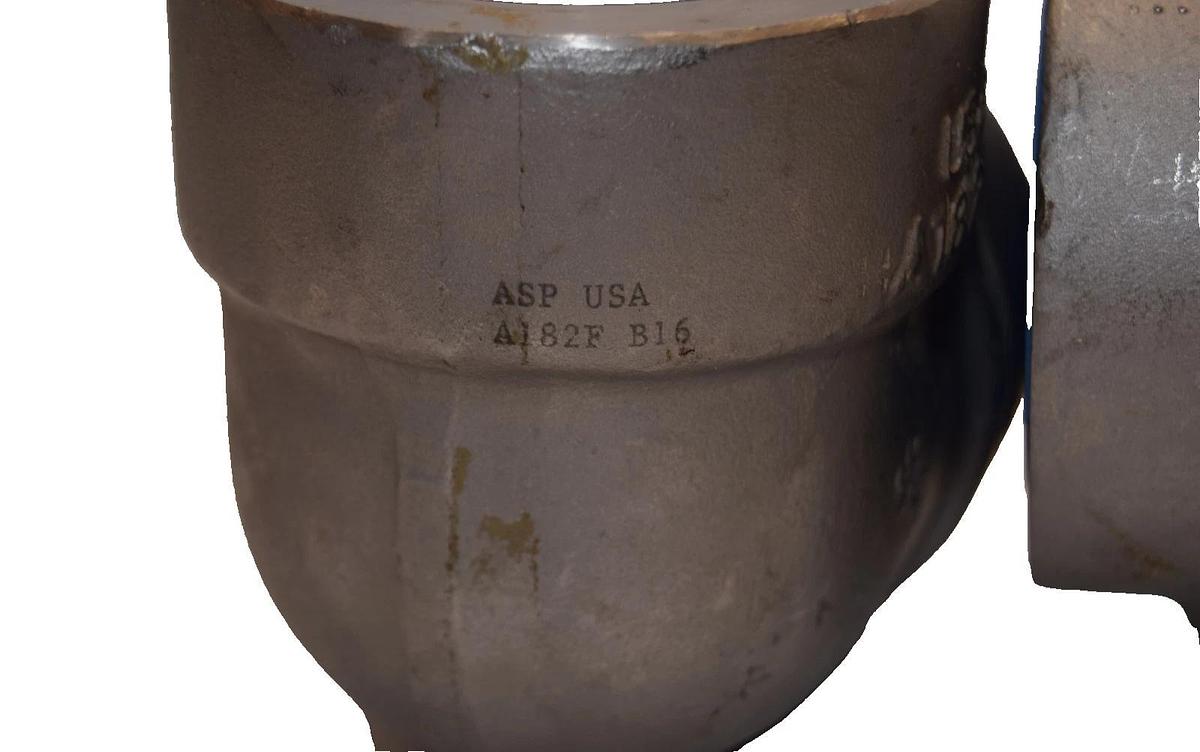 ASP A182F B16 2" Stainless Steel 90 Degree Socket Connect Elbow (New - Lot of 2)