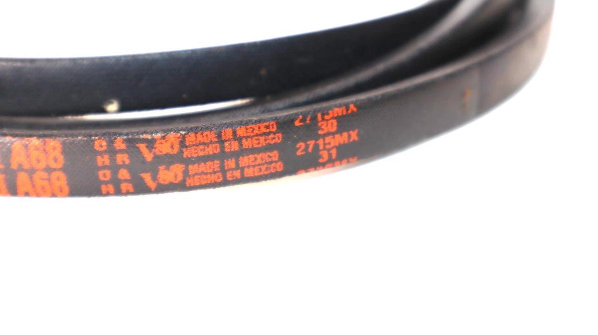 (NEW - Lot of 3) GATES A68 , 9002-2068 Hi-Power V-Belt