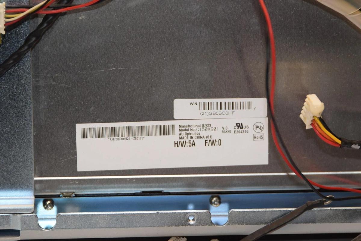 Used ALLEN BRADLEY AU OPTRONICS G150XG01 1500P 15" LCD Display Front Cover Screen