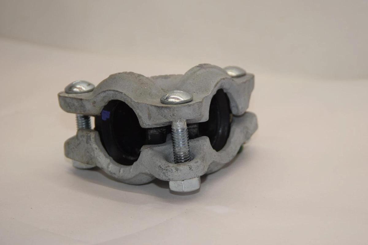 VICTAULIC 1" 1/33.7 101 90 Degree Elbow Firelock Galvanized Rigid Coupling NEW