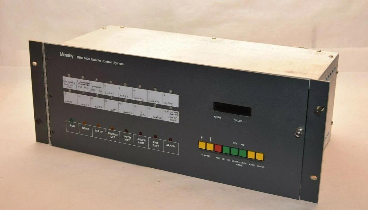 Used MOSELEY MRC-1620 MRC1620 MRC 1620 Remote Terminal Control System