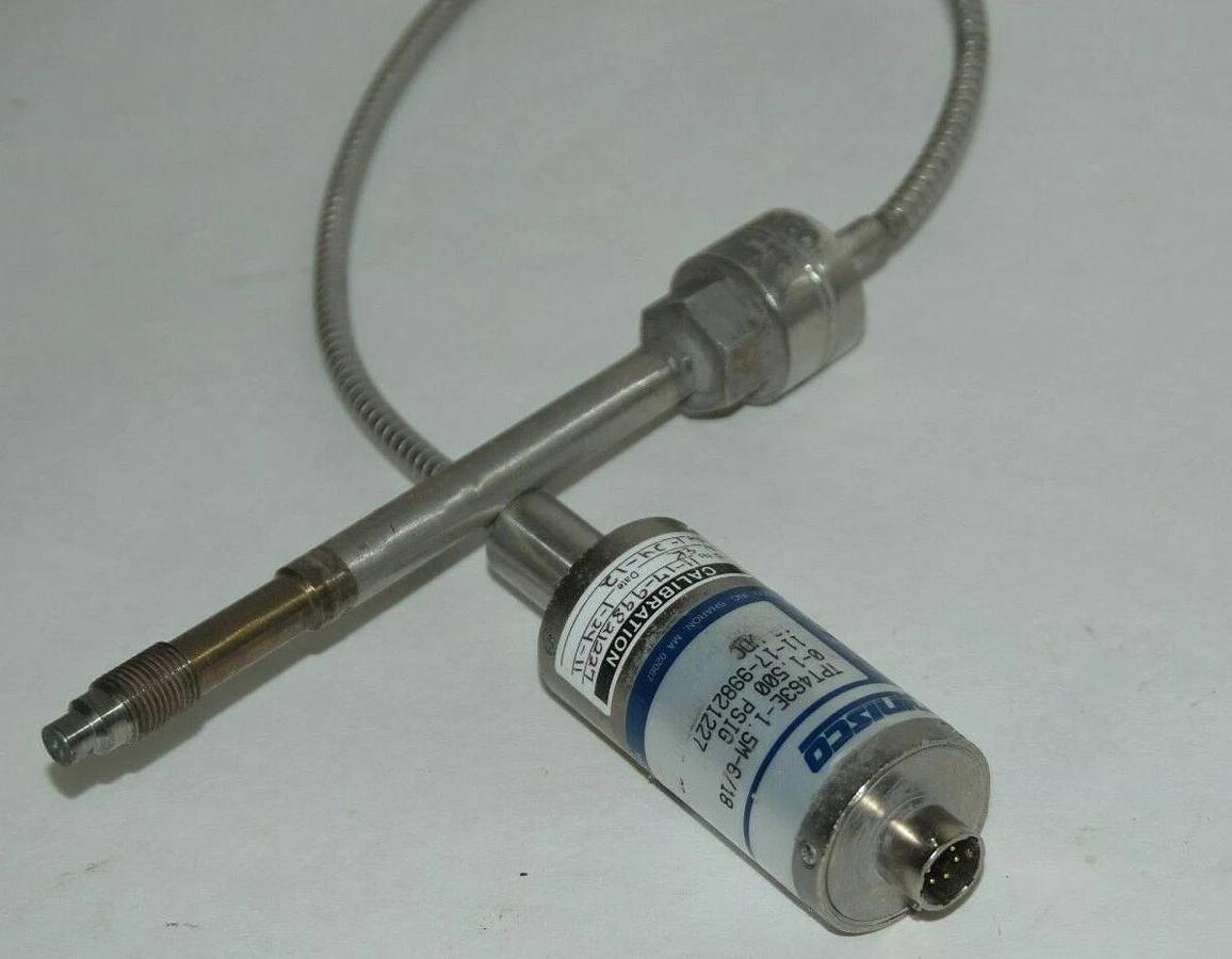 Used DYNISCO TPT463E-1.5M-6/18 0-1,500psig 10Vdc Pressure Transducer