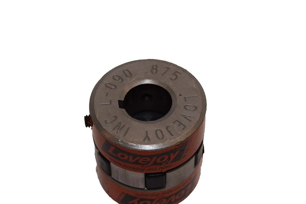 LoveJoy L-090 .625 & .875 5/8" 7/8" With Rubber Insert Coupling Hub