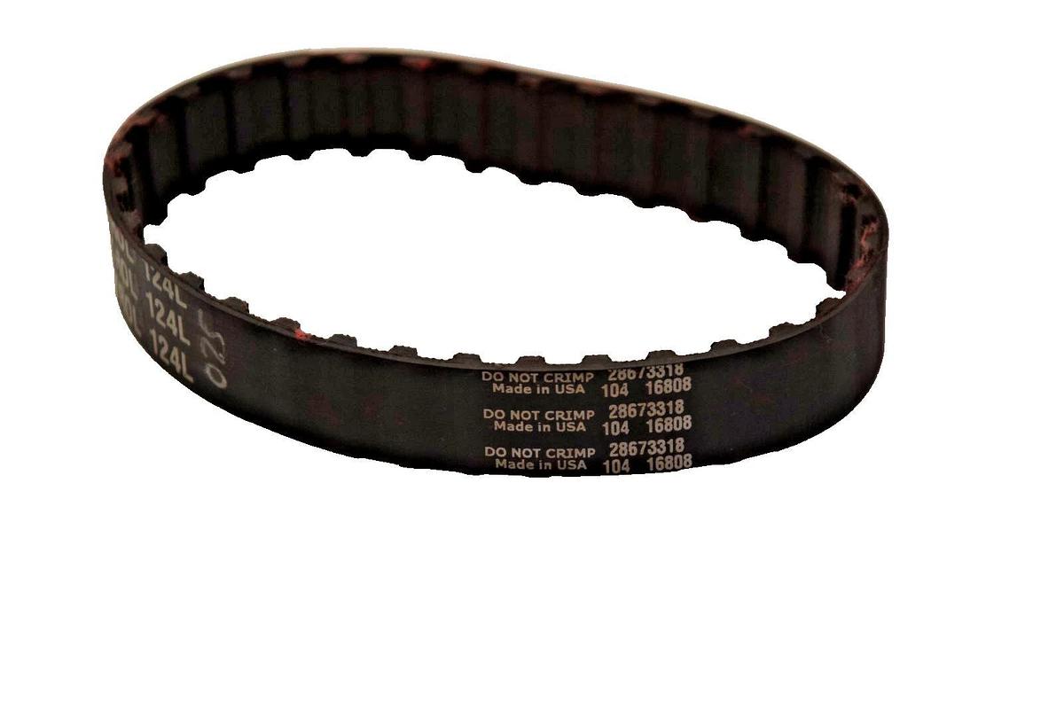 SPEED CONTROL TIMING BELT 124L 28673318 104 16808 *USA* (NEW)