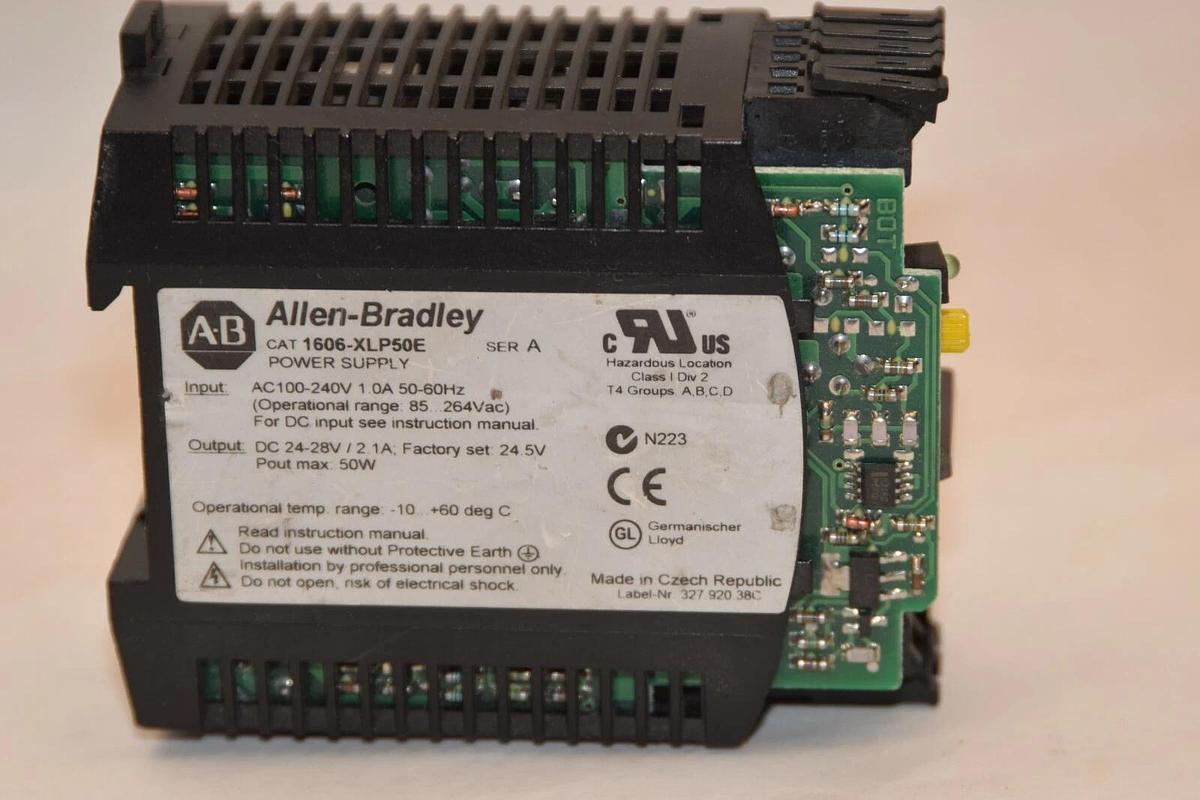 Used (Lot of 2) ALLEN BRADLEY 1606-XLP50E Ser. A 24-28V 2.1A Power Supply *No Cover*