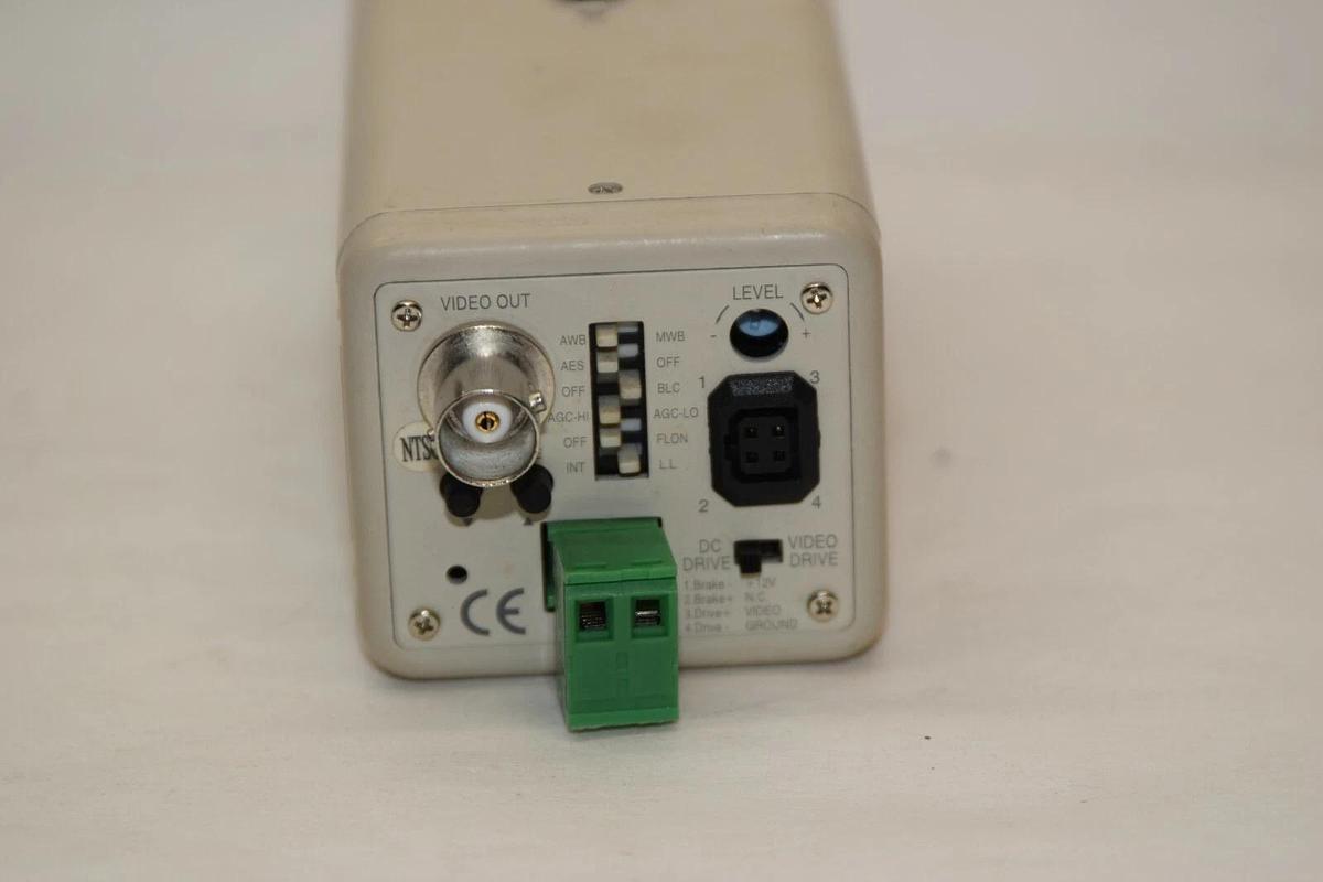 Used RAINBOW ECL3824 ECL-3824 1/3" Color CCTV CCD Security Camera