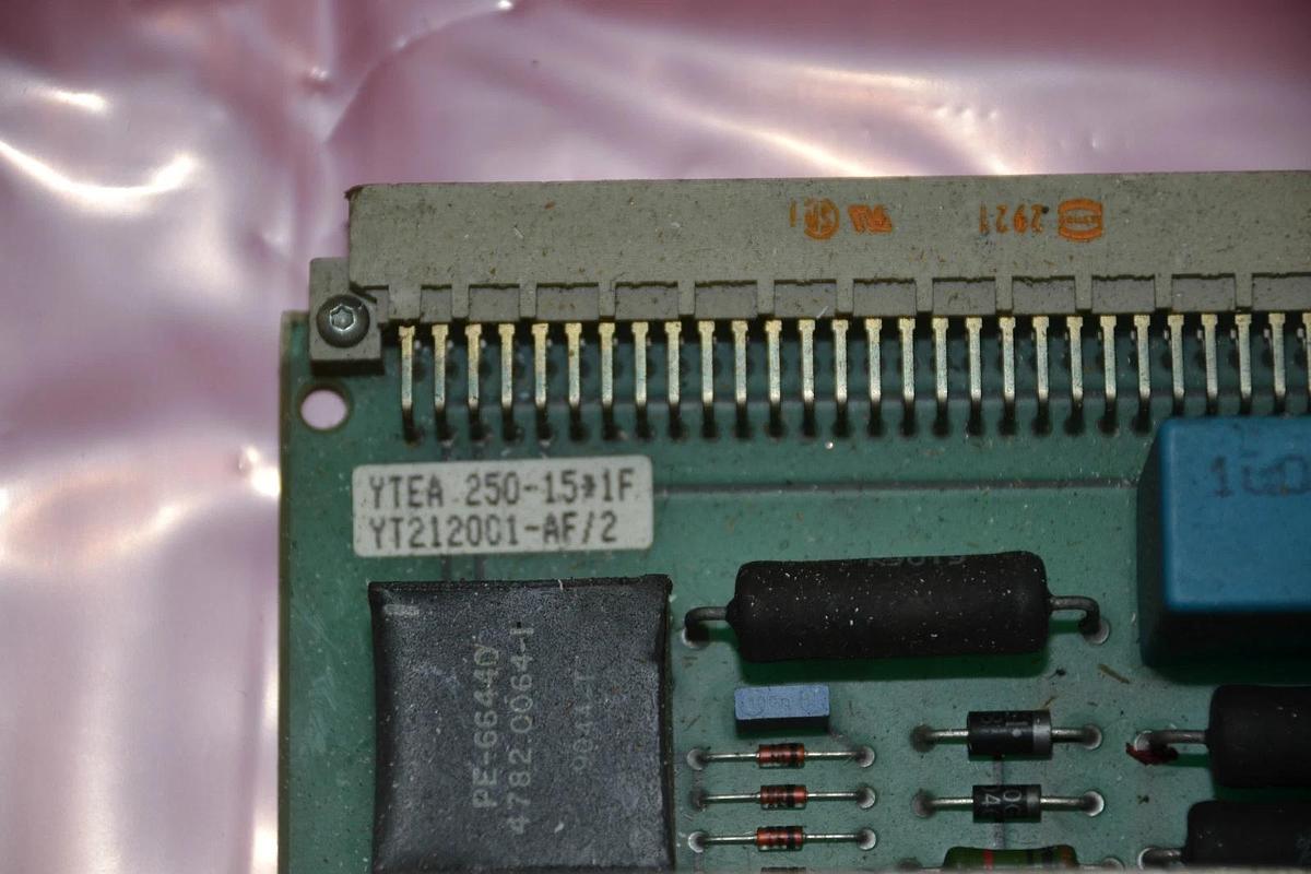 Used ABB ASEA CIRCUIT BOARD CARD YTEA 250-15 1F YTEA250-15 YT212001-AF/2