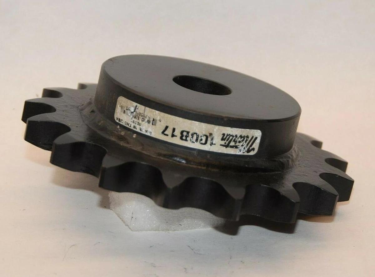 (NEW) MARTIN 100B17 17 Teeth 1-5/16" Bore 8" Sprocket