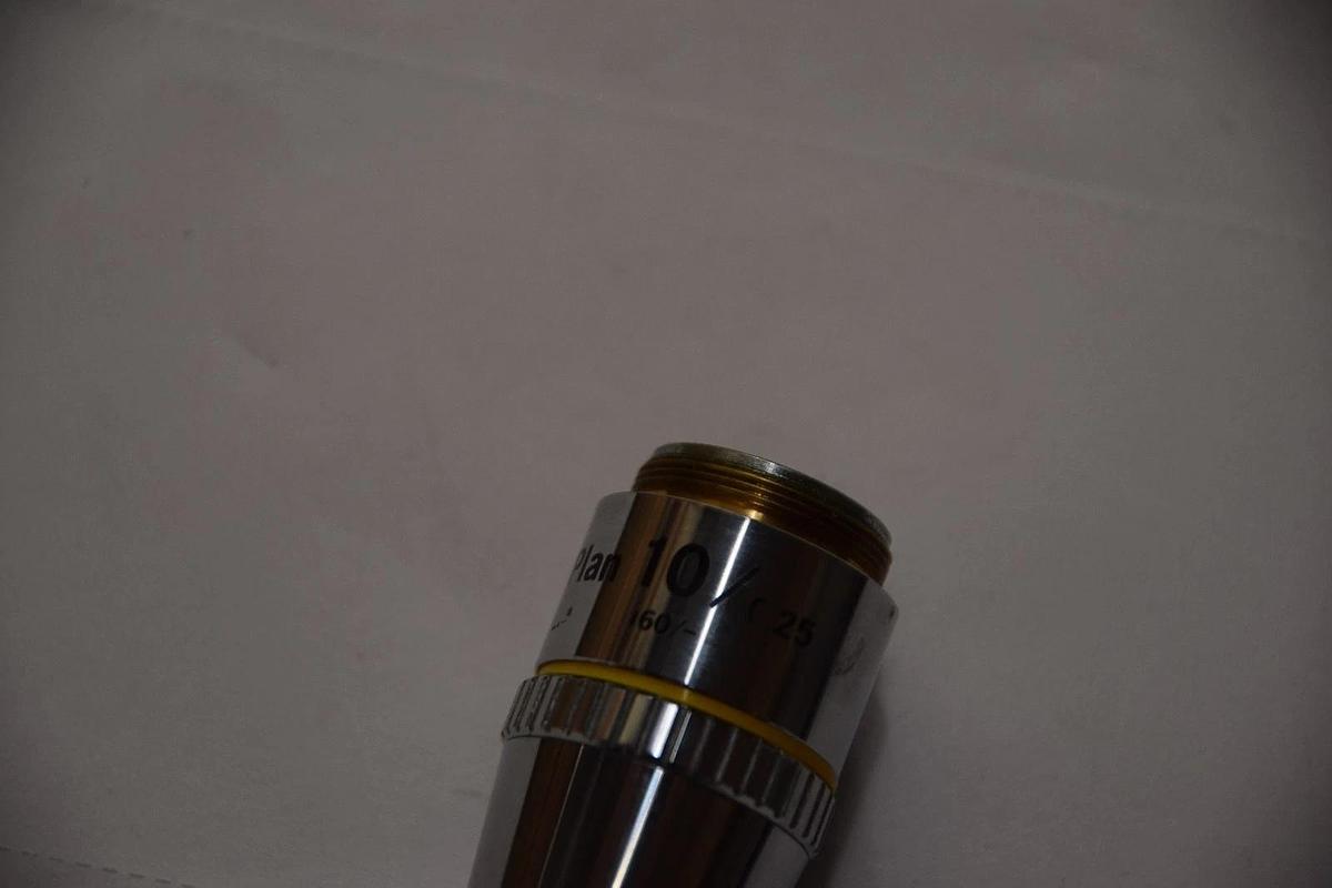 Used Nikon E Plan 10/0.25 160/- Microscope Objective Lens