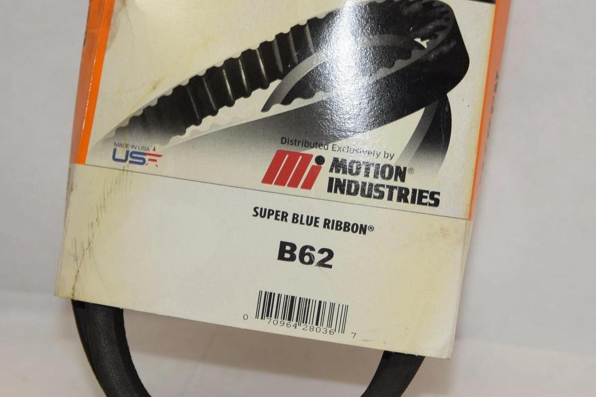 (NEW) TIMKEN B62 B 62 B-62 Super Blue Ribbon V-Belt