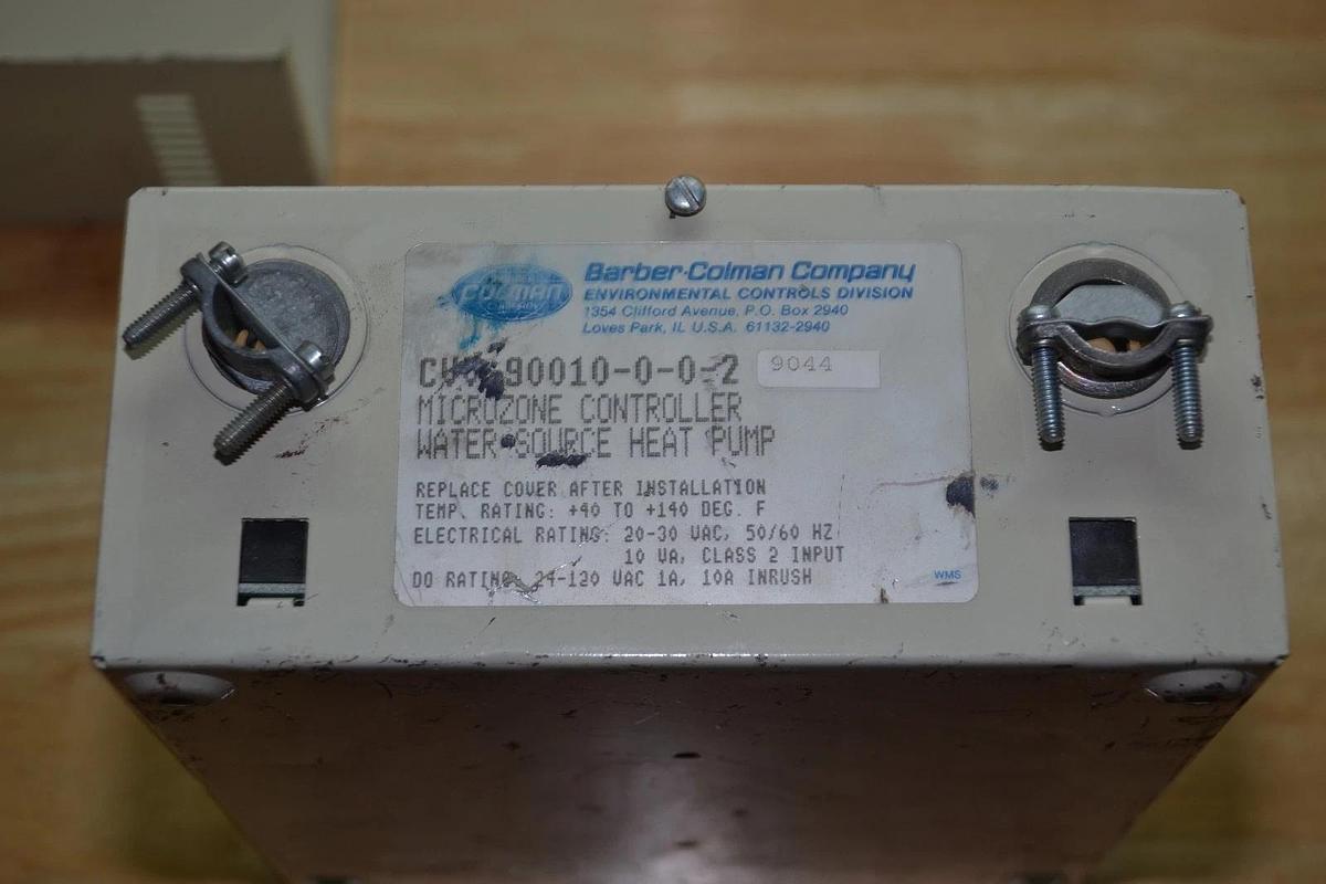 Used Barber Colman Microzone Controller Water Source Heat Pump CVV-90010-0-0-2 120v