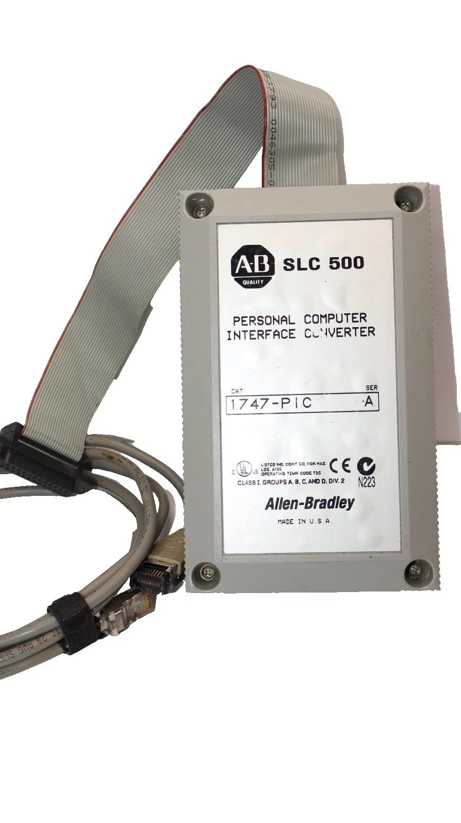 Used Allen Bradley Personal Computer Interface Converter 1747-PIC SLC 500 Series A