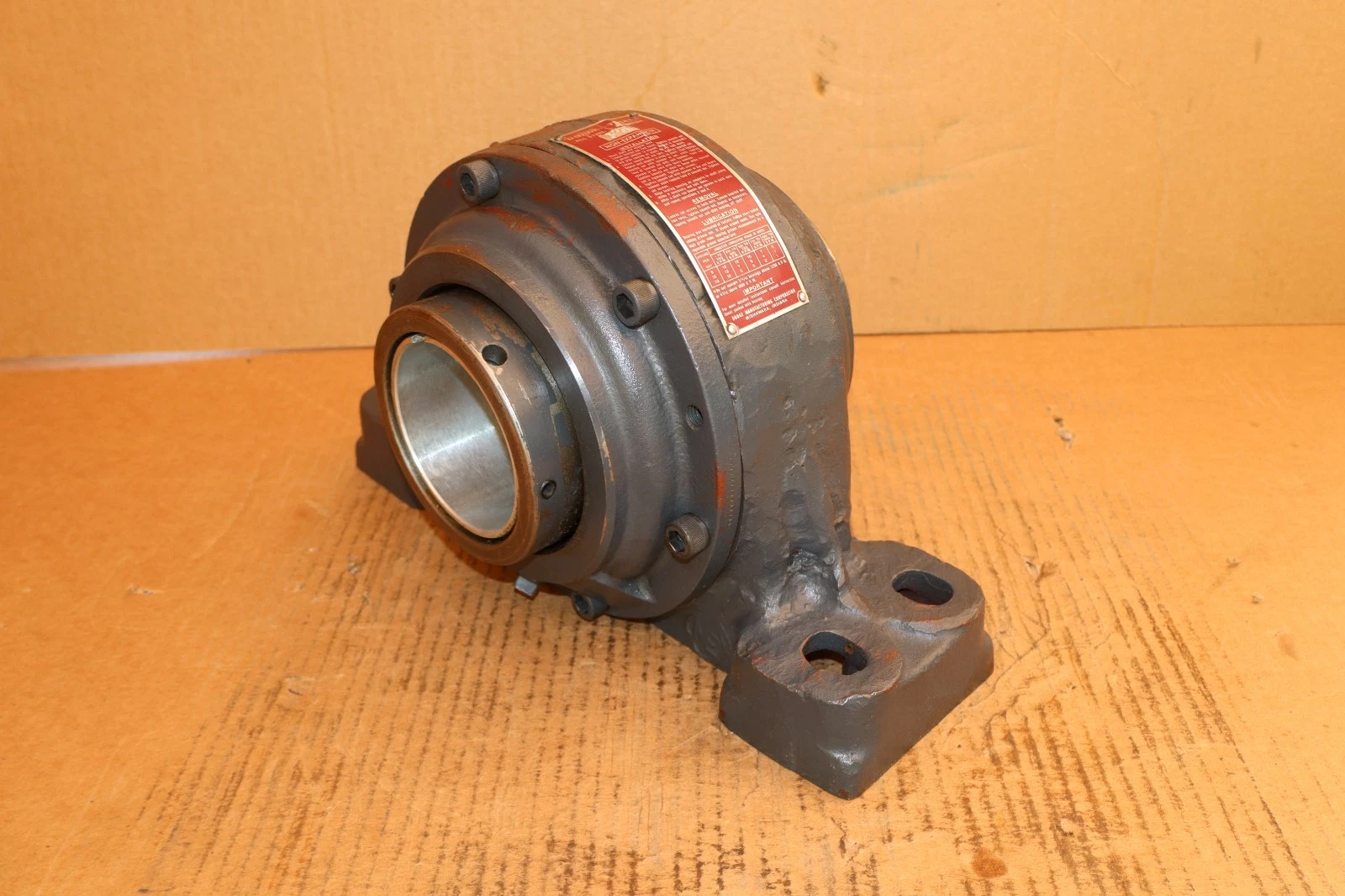 Refurbished Dodge Timken Pillow Block Bearing 4-Bolt 3-7/16" Bearing: 52687DA (Refurbished)