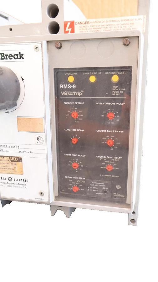 Refurbished GE General Electric Circuit Breaker Power Break 800A Amp TP88SSZ TR8S500