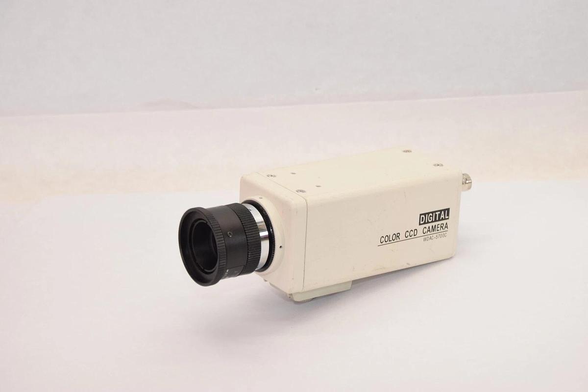 Used WELDEX WDAC-5700C-MKIT Hi Res Box Camera With 12mm 1:1.2 1/2" Lens
