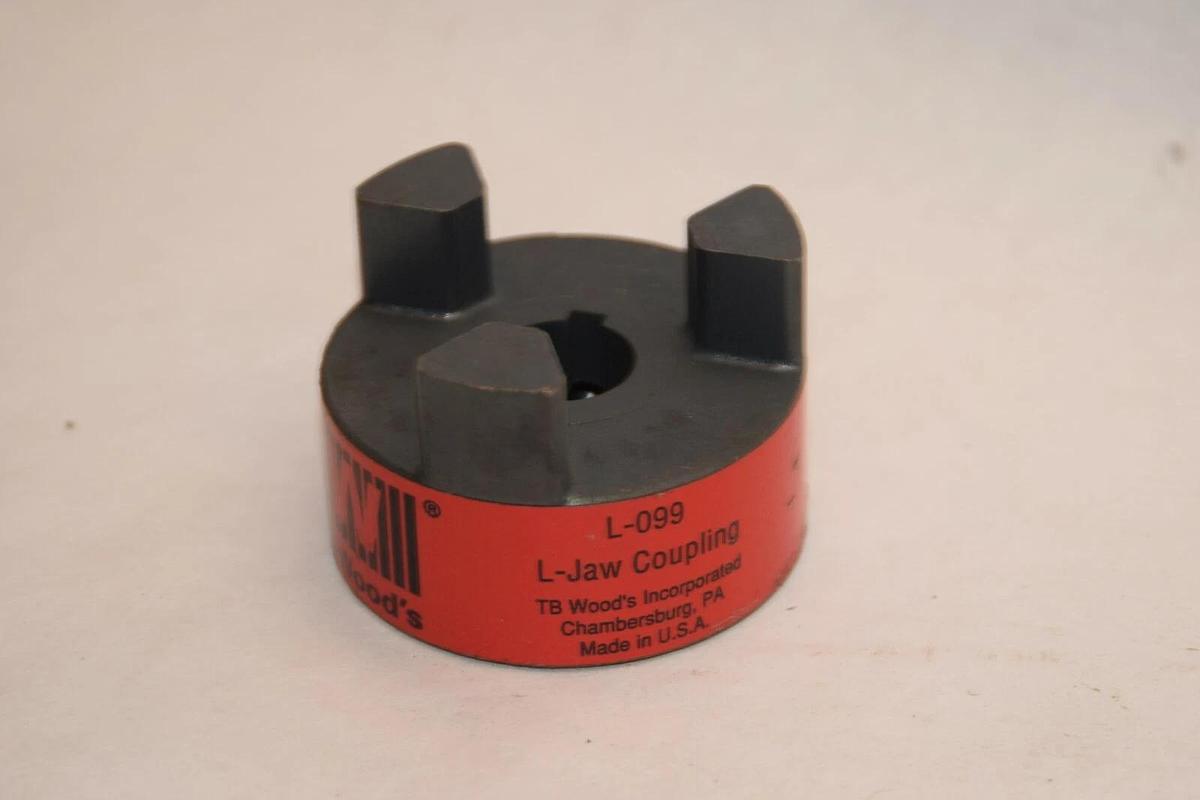 (NEW) TB WOODS USA L-099 L09934 3/4 3/4" Bore L-Jaw Coupling