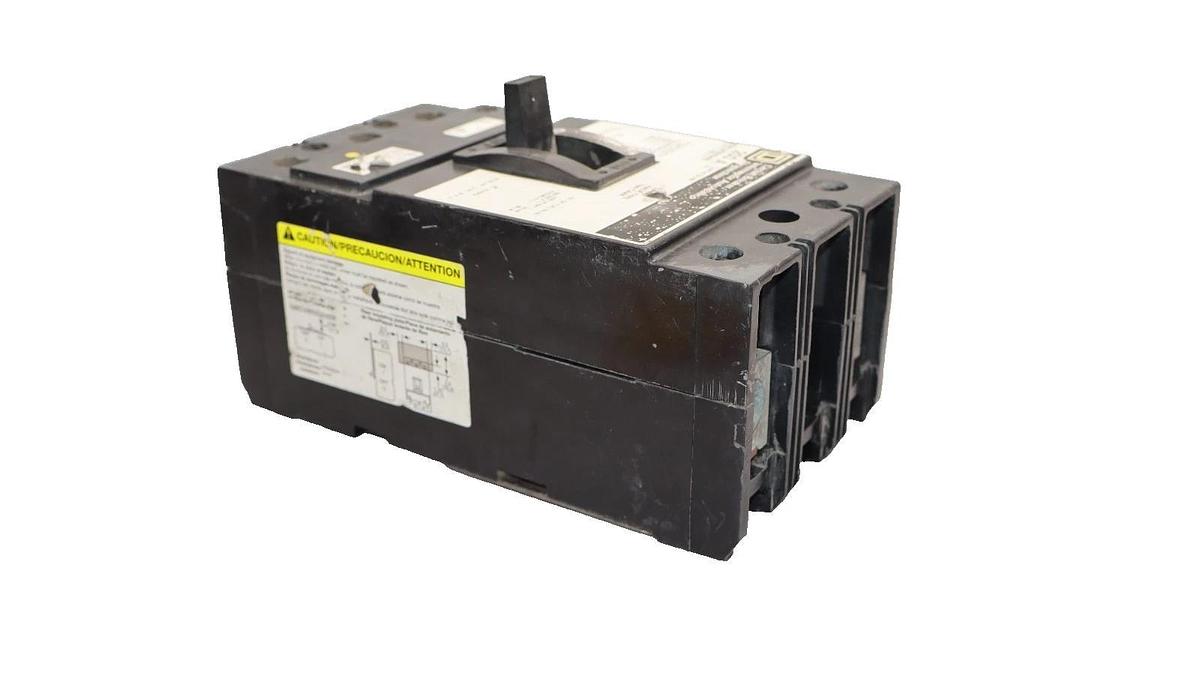 Used Square D KAL26200WB 200A Amp 2P 600V ~ 250V Circuit Breaker