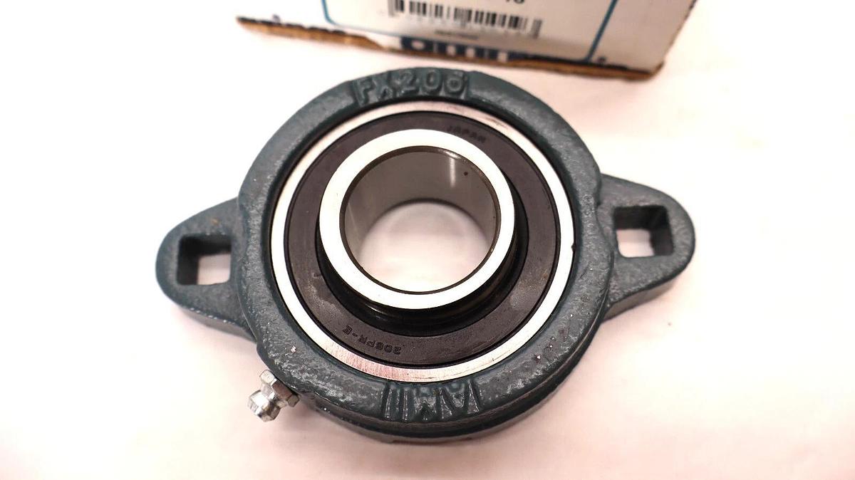 AMI BEARINGS KHFX206-18 , KHFX20618 FX206 2-Bolt Flange Bearing (NEW)