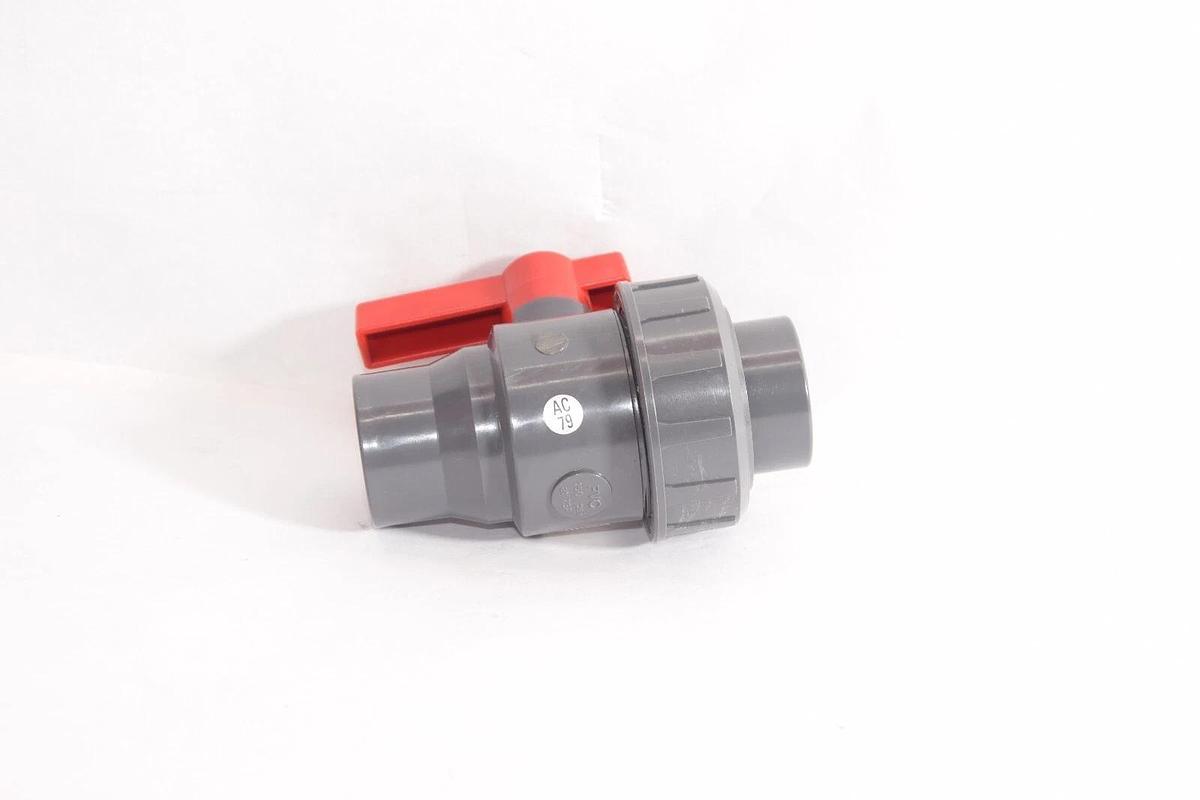 (NEW) CEPEX HAYWARD CPX32172 PVC PE EPDM 1" 150psi Single Union Ball Valve