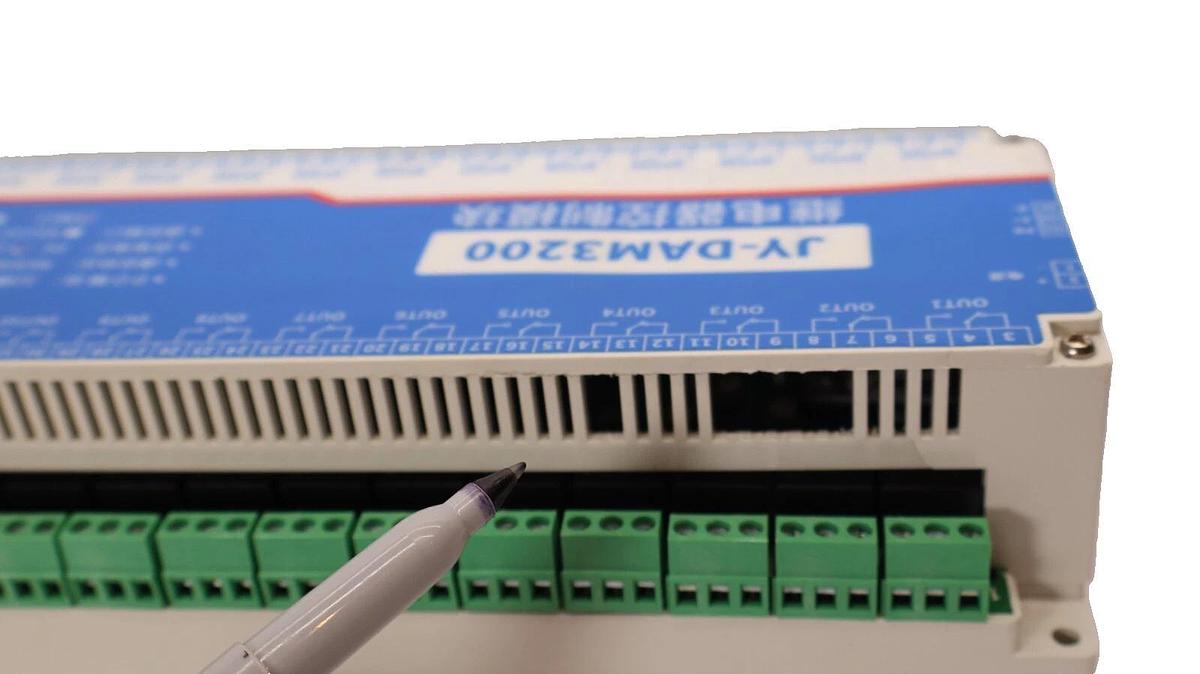 Used JY-DAM3200 , JYDAM3200 12V Acquisition Module *Broken Housing/Case*