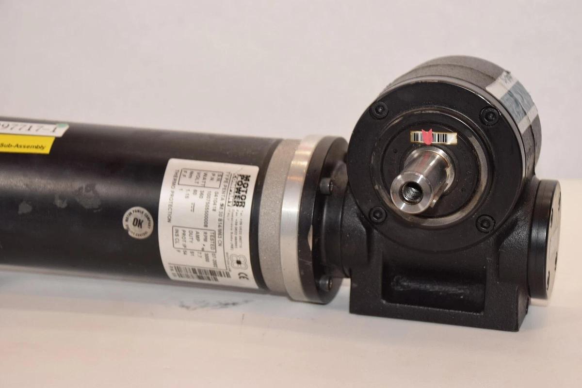 Used MOTOR POWER COMPANY 1007505500008 Drive With BJ GEAR DK-8660 Gearbox Head