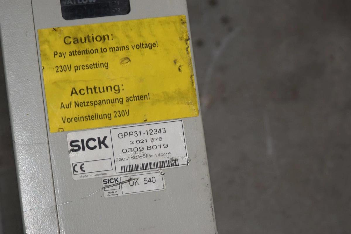 (New) SICK Measuring Probe GPP31-12343 2 021 578 0309 8019  230V  GPP31 12343