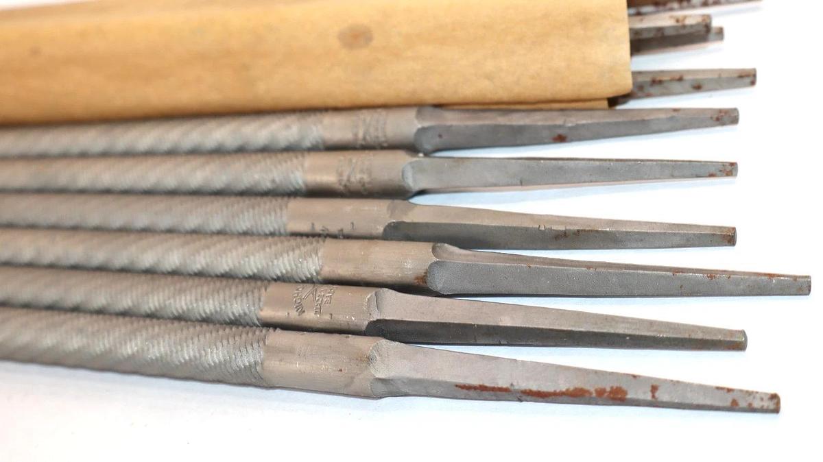 Nicholson 12" Round File 12134 , 1AKA8 300mm (New - Box of 11)