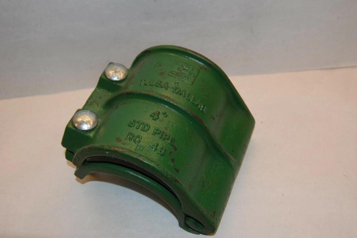 TULSA-DALLAS 4" STD PIPE RC 4B 4 in Emergency pipe clamp