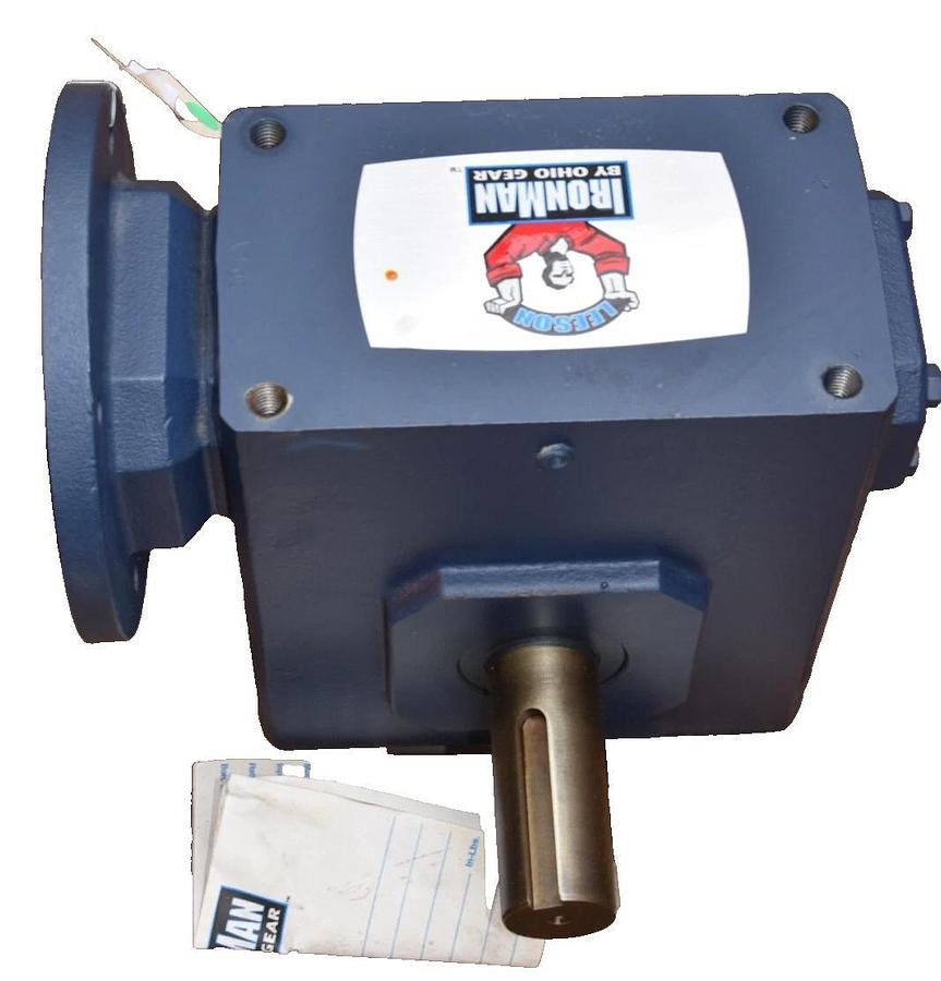 IronMan Ohio Gear Gear Box Speed Reducer W8420309.00 BMQ842-50-180 50:1 R NOS