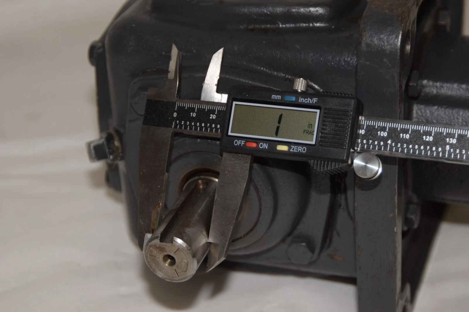 Used MORSE Gear Box Speed Reducer 6MD-LR-0-3 AS5258 1750rpm 22.03hp 1:1 1" Shaft