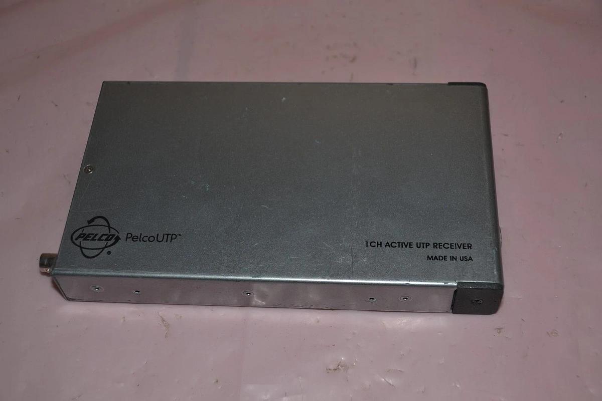 Used PELCO TW3001AR 50/60 Hz 2.5W 1 CHANNEL ACTIVE UTP RECEIVER