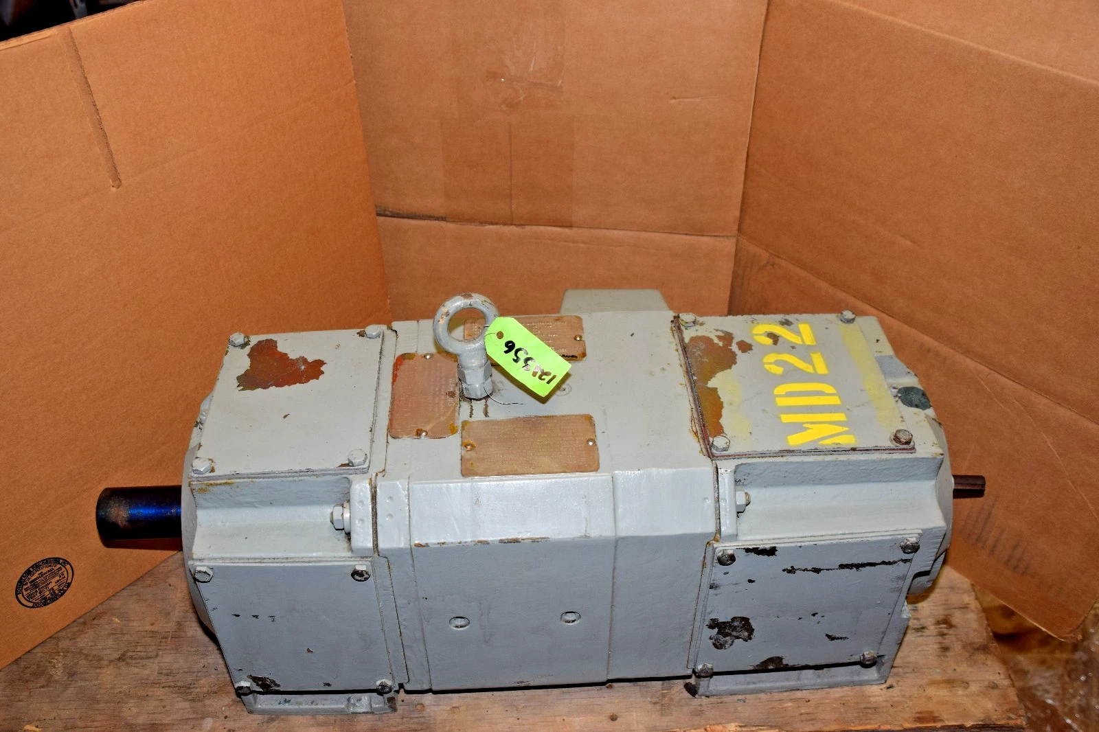 Used RELIANCE 5HP DC Motor SC2113ATZ 500V 1750/2300RPM 500VDC 5 HP *As-Is, READ*