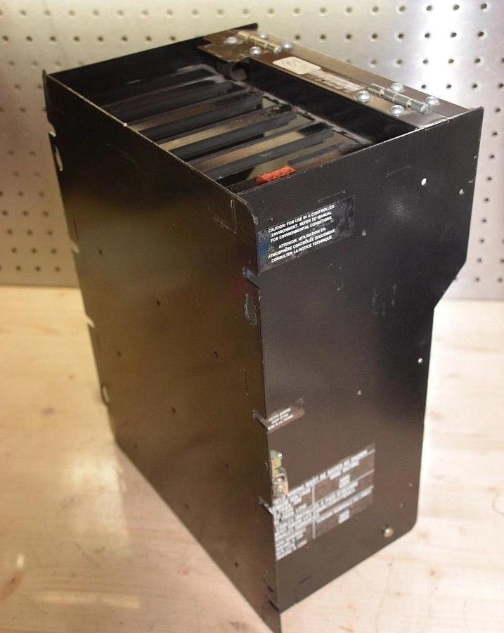Used SQUARE D 8030 RRK-100 SER.E1 SY/MAX RACK ASSY 5-SLOT 30618-500-52