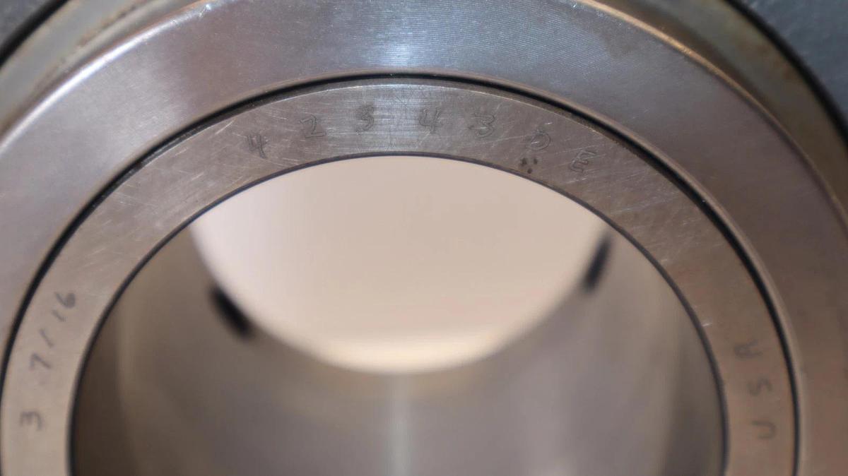 Timken 2 Bolt Pillow Block Bearing 42343DE 3-7/16" 3-7/16