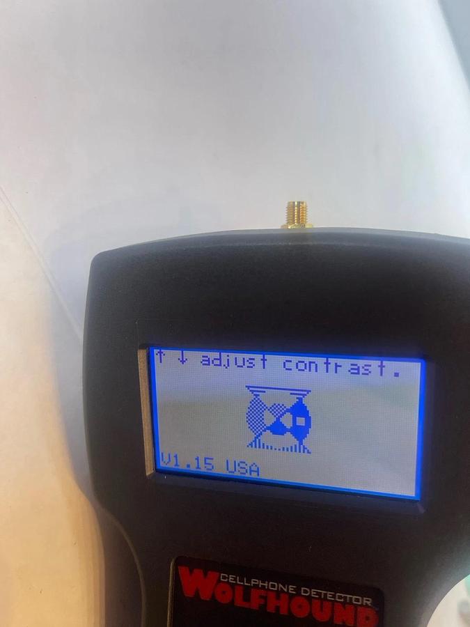 Used BERKELEY VARITRONICS SYSTEMS Wolfhound Cellphone Detector Tracker