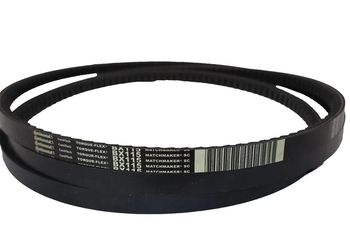 Continental V Belt V-Belt BX115 Torque-Flex Matchmaker SC Cogged VBelt (New)