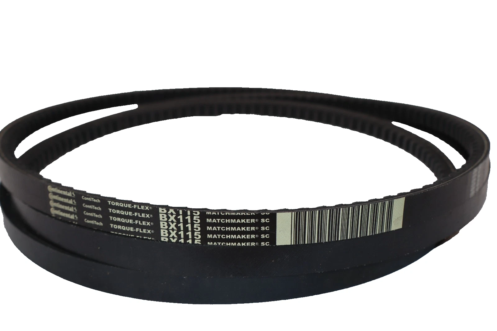 Continental V Belt V-Belt BX115 Torque-Flex Matchmaker SC Cogged VBelt (New)