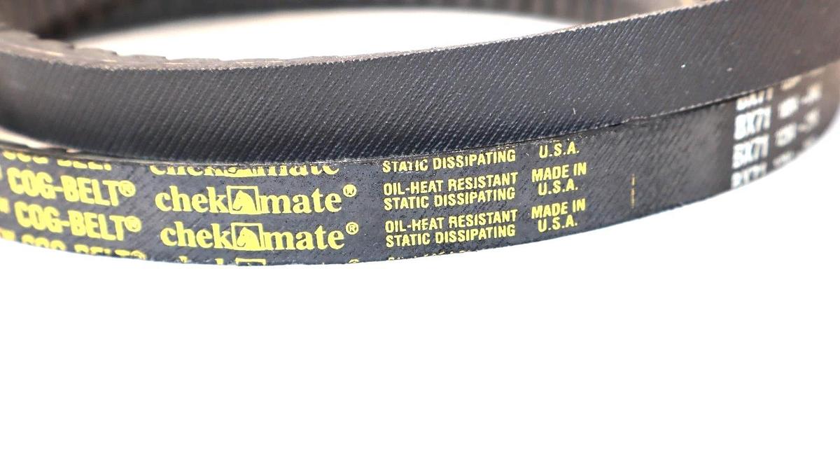 (NEW) CARLISLE BX71 , 1204-2R6 Gold Ribbon Checkmate Cog-Belt USA