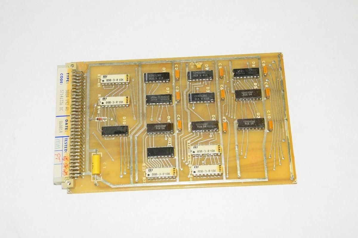 Used STROMBERG ABB Card, SGEA 192 A1, 57141336 DC , SGEA192A1