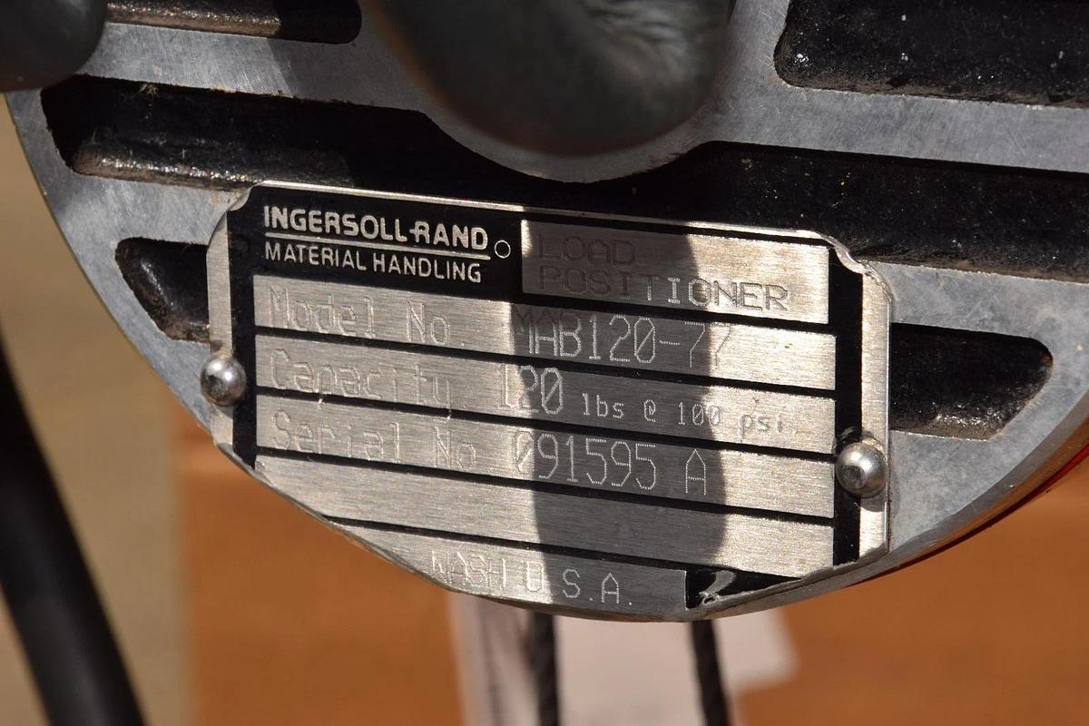 Used INGERSOLL RAND Load Positioner MAB120-77 120lbs@100psi  MAB12077  MAB120
