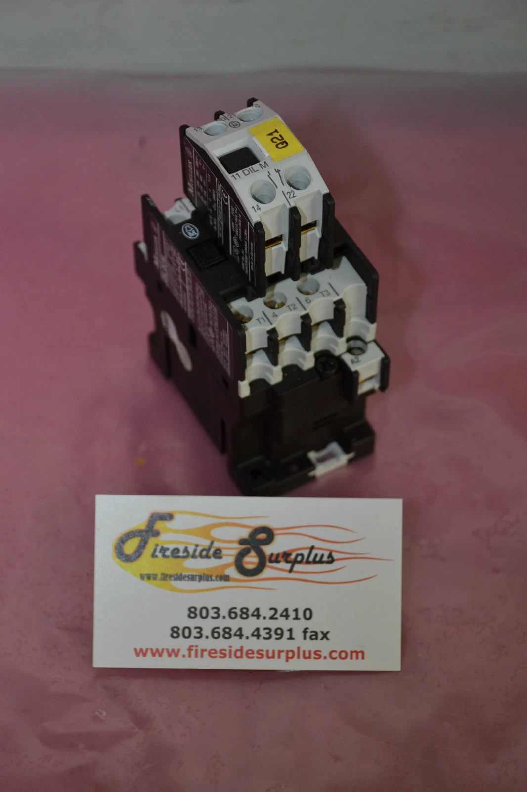 Used KLOCKNER MOLLER RELAY DIL00M DIL 00 M 11DILM 11 DIL M COIL: 24V 24 V