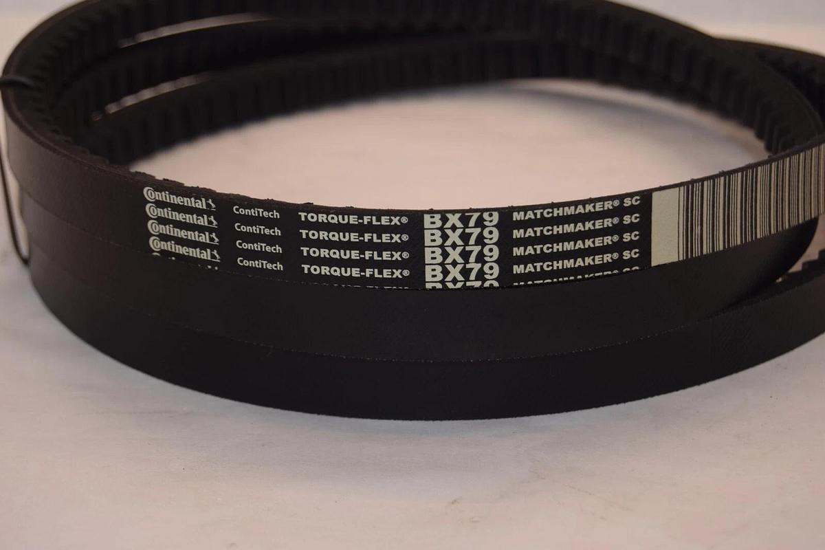 (NEW) CONTINENTAL BX79 Torque-Flex Matchmaker Cogged V-Belt
