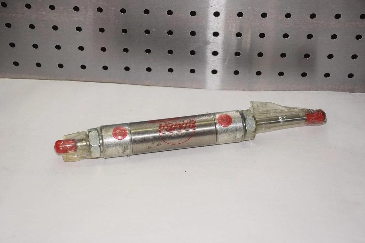 BIMBA 122-DXDEH 2" STROKE 7/16" BORE DUAL ACTION SPRING RETURN CYLINDER NEW