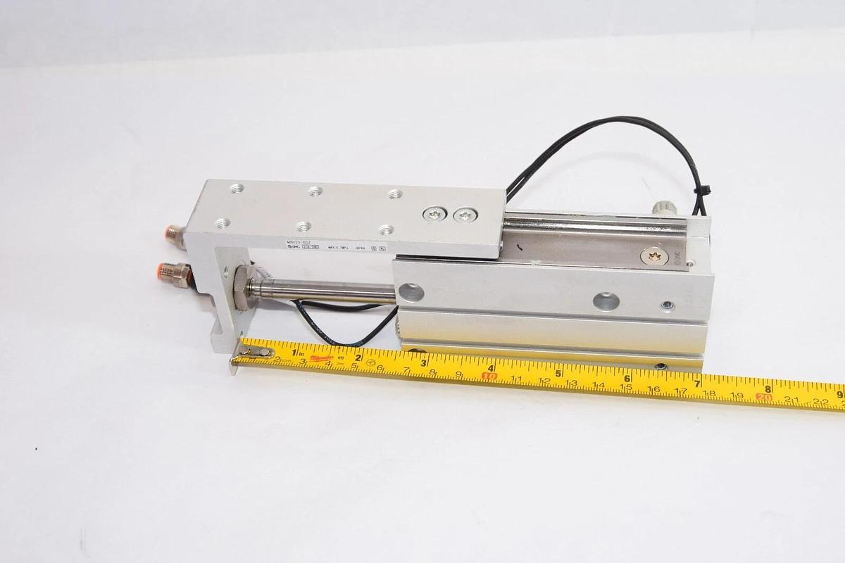 Used SMC MXH20-60Z MXH2060Z 0.7MPa Precision Slide Cylinder