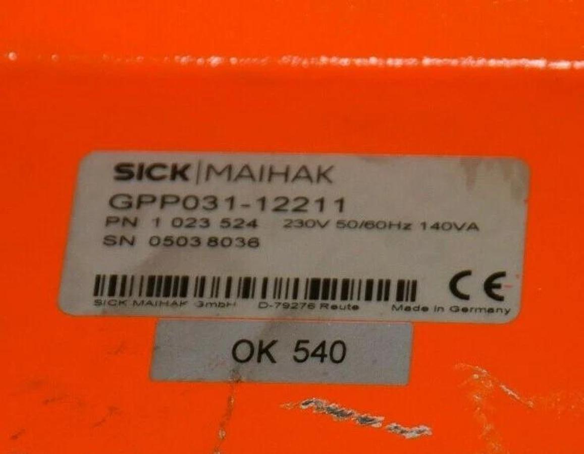 SICK Measuring Probe GPP031-12211 1 023 524  230V  GPP031 12211 (New)