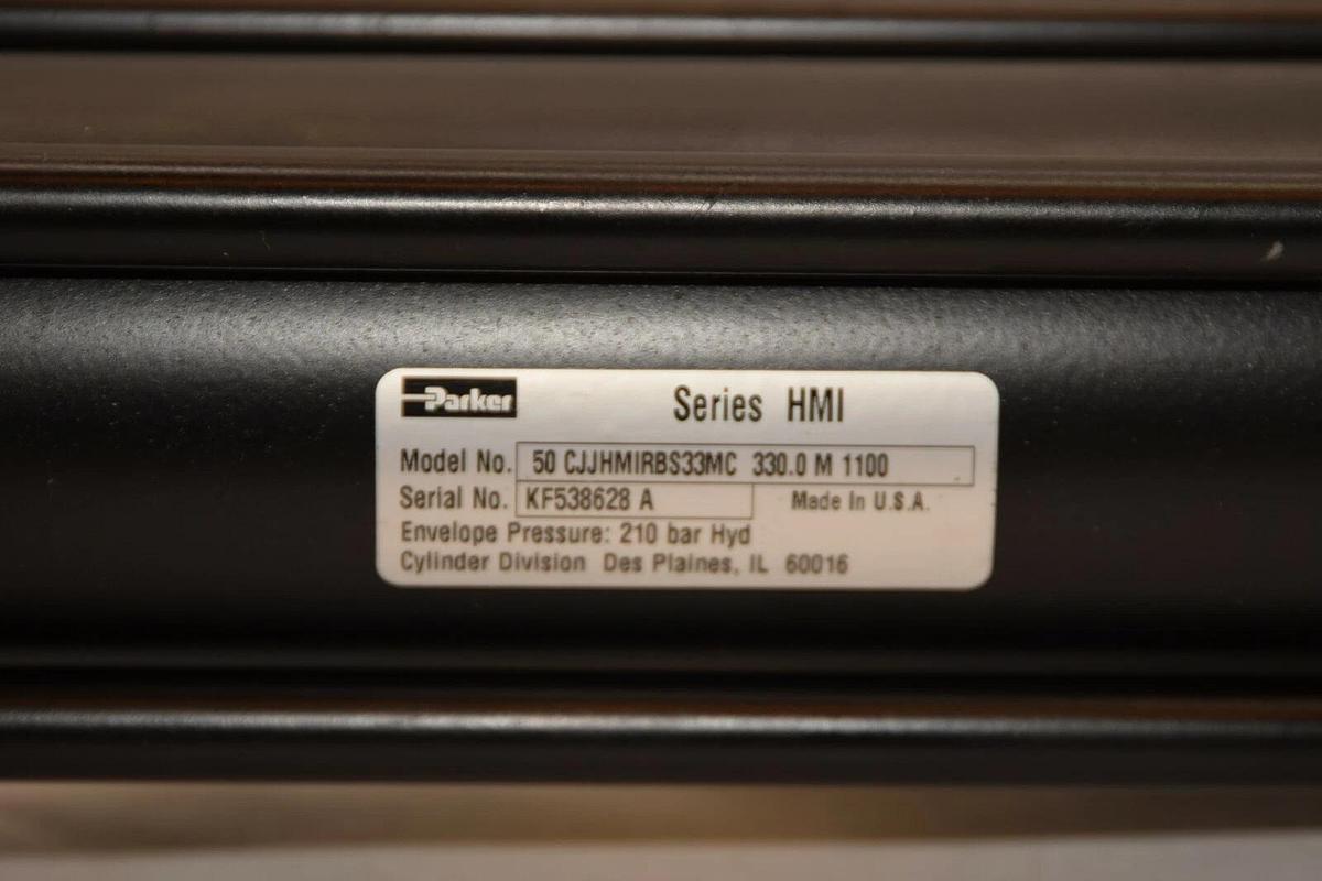 (NEW) PARKER HMI  50CJJHMIRBS33MC 330.0M 1100 210 Bar USA Pneumatic Cylinder