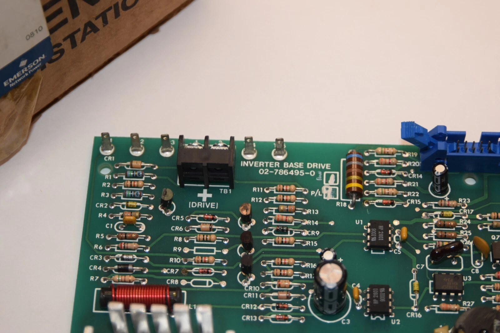 (NEW) EMERSON / LIEBERT 02-786495-01 Inverter Base Drive Board