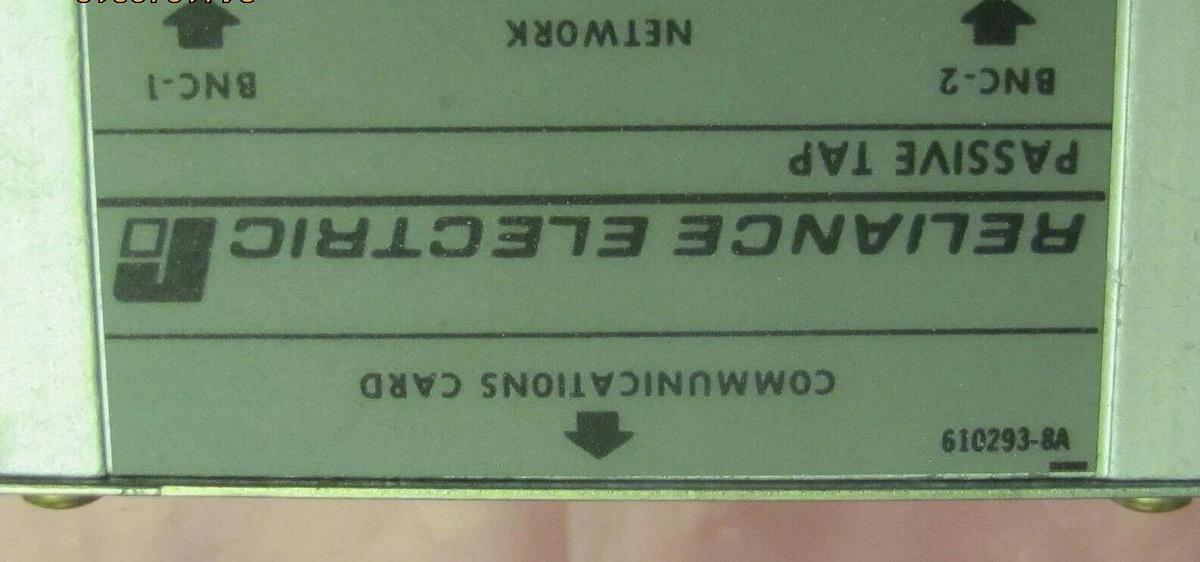 Used RELIANCE ELECTRIC PASSIVE TAP  610293 6102938A 610293-8A 610293-8B