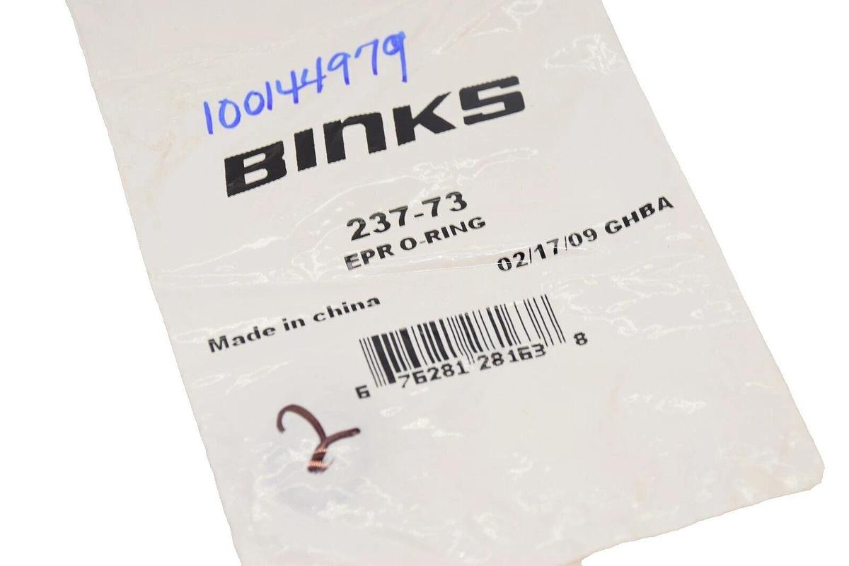 (NEW- Pack of 2) BINKS 237-73 , 23773 EPR O-Ring